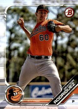 #BD-121 Grayson Rodriguez - Baltimore Orioles - 2019 Bowman Draft Baseball