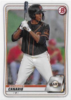 #BD-123 Alexander Canario - San Francisco Giants - 2020 Bowman Draft Baseball