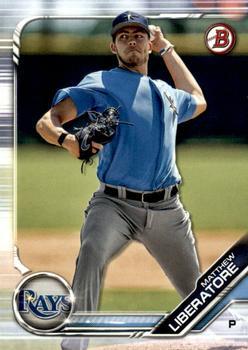 #BD-127 Matthew Liberatore - Tampa Bay Rays - 2019 Bowman Draft Baseball