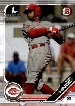 #BD-131 Rece Hinds - Cincinnati Reds - 2019 Bowman Draft Baseball