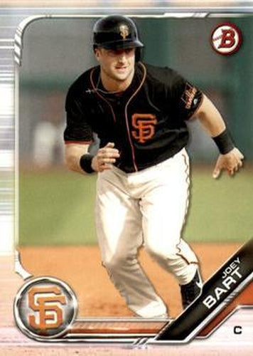#BD-134 Joey Bart - San Francisco Giants - 2019 Bowman Draft Baseball