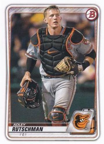 #BD-154 Adley Rutschman - Baltimore Orioles - 2020 Bowman Draft Baseball