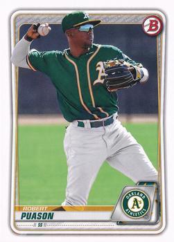 #BD-155 Robert Puason - Oakland Athletics - 2020 Bowman Draft Baseball