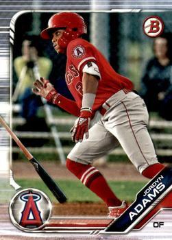 #BD-158 Jordyn Adams - Los Angeles Angels - 2019 Bowman Draft Baseball