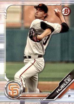 #BD-159 Sean Hjelle - San Francisco Giants - 2019 Bowman Draft Baseball