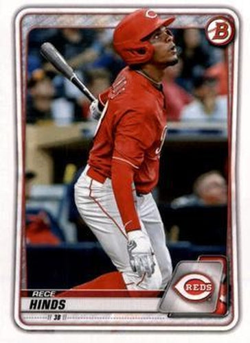 #BD-15 Rece Hinds - Cincinnati Reds - 2020 Bowman Draft Baseball