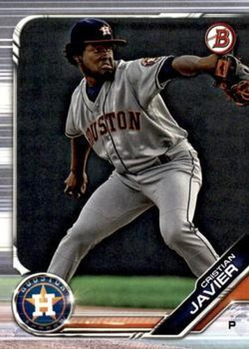 #BD-160 Cristian Javier - Houston Astros - 2019 Bowman Draft Baseball