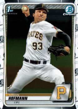 #BD-160 Logan Hofmann - Pittsburgh Pirates - 2020 Bowman Draft - Chrome Baseball