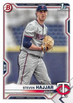 #BD-161 Steven Hajjar - Minnesota Twins - 2021 Bowman Draft Baseball