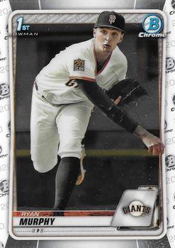 #BD-166 Ryan Murphy - San Francisco Giants - 2020 Bowman Draft - Chrome Baseball