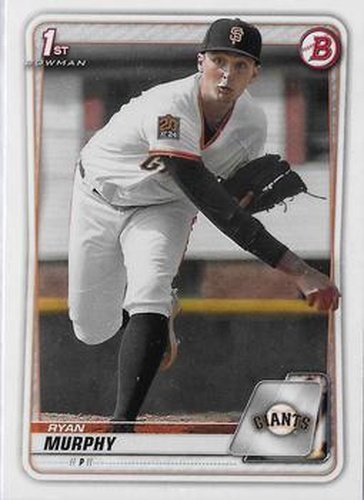 #BD-166 Ryan Murphy - San Francisco Giants - 2020 Bowman Draft Baseball