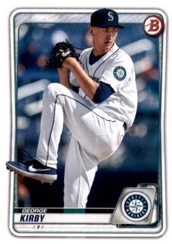 #BD-168 George Kirby - Seattle Mariners - 2020 Bowman Draft Baseball