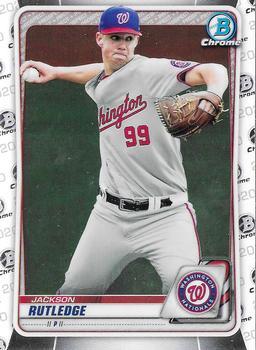 #BD-177 Jackson Rutledge - Washington Nationals - 2020 Bowman Draft - Chrome Baseball