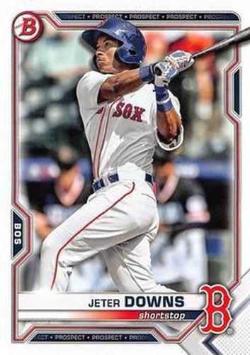 #BD-177 Jeter Downs - Boston Red Sox - 2021 Bowman Draft Baseball