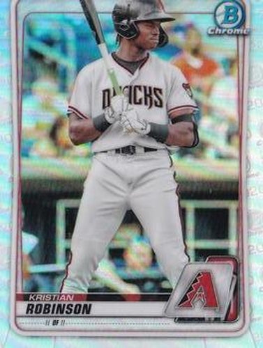 #BD-192 Kristian Robinson - Arizona Diamondbacks - 2020 Bowman Draft - Chrome Baseball