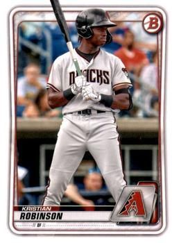 #BD-192 Kristian Robinson - Arizona Diamondbacks - 2020 Bowman Draft Baseball