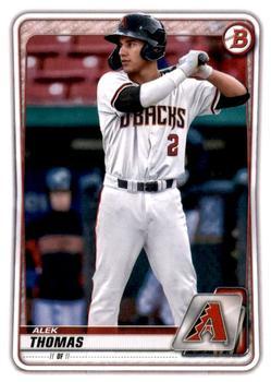 #BD-195 Alek Thomas - Arizona Diamondbacks - 2020 Bowman Draft - Chrome Baseball