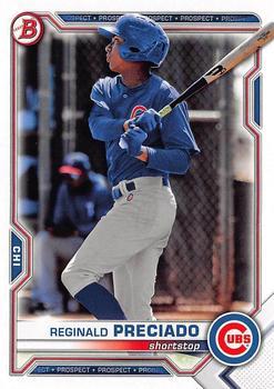 #BD-199 Reginald Preciado - Chicago Cubs - 2021 Bowman Draft Baseball