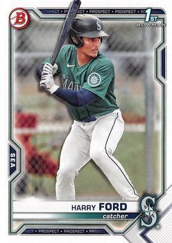 #BD-1 Harry Ford - Seattle Mariners - 2021 Bowman Draft Baseball