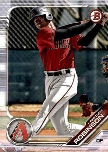 #BD-20 Kristian Robinson - Arizona Diamondbacks - 2019 Bowman Draft Baseball