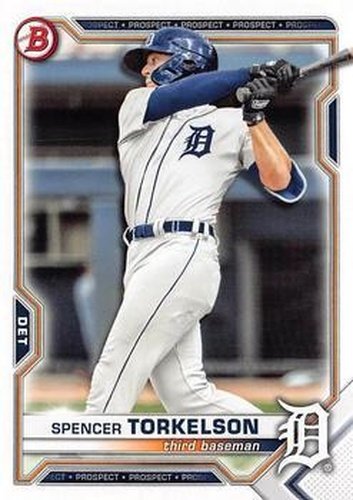 #BDC-20a - Spencer Torkelson - Detroit Tigers - 2021 Bowman Draft - Chrome Baseball