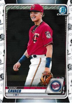 #BD-22 Keoni Cavaco - Minnesota Twins - 2020 Bowman Draft - Chrome Baseball