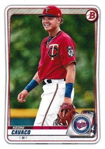 #BD-22 Keoni Cavaco - Minnesota Twins - 2020 Bowman Draft Baseball