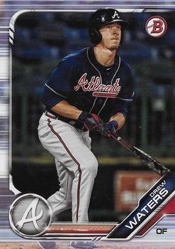 #BD-25 Drew Waters - Atlanta Braves - 2019 Bowman Draft Baseball