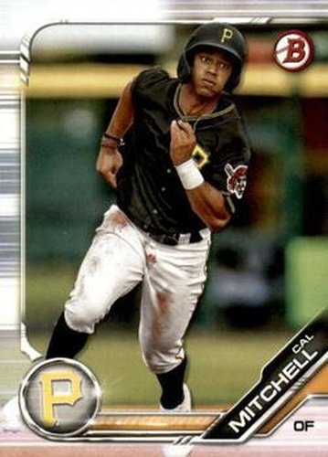 #BD-26 Cal Mitchell - Pittsburgh Pirates - 2019 Bowman Draft Baseball