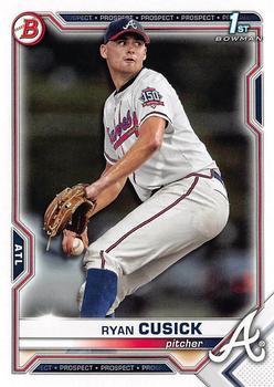 #BDC-27 - Ryan Cusick - Atlanta Braves - 2021 Bowman Draft - Chrome Baseball