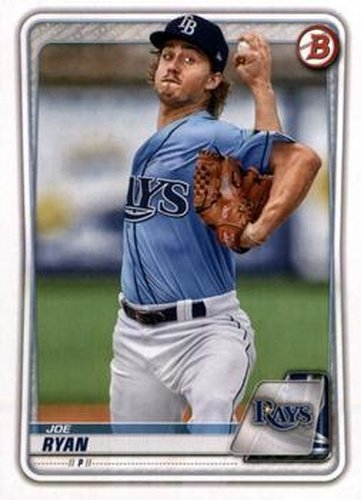 #BD-31 Joe Ryan - Tampa Bay Rays - 2020 Bowman Draft - Chrome Baseball