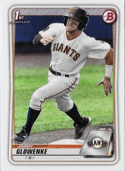 #BD-35 Jimmy Glowenke - San Francisco Giants - 2020 Bowman Draft Baseball