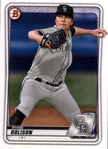 #BD-36 Ryan Rolison - Colorado Rockies - 2020 Bowman Draft Baseball