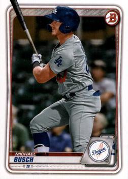 #BD-42 Michael Busch - Los Angeles Dodgers - 2020 Bowman Draft - Chrome Baseball
