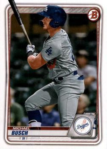 #BD-42 Michael Busch - Los Angeles Dodgers - 2020 Bowman Draft Baseball