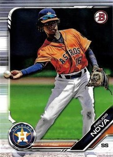 #BD-45 Freudis Nova - Houston Astros - 2019 Bowman Draft Baseball