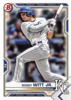 #BDC-47 - Bobby Witt Jr. - Kansas City Royals - 2021 Bowman Draft - Chrome Baseball