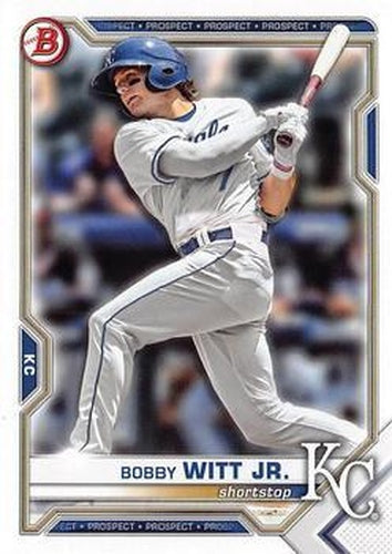#BD-47 Bobby Witt Jr. - Kansas City Royals - 2021 Bowman Draft Baseball