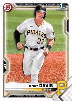#BD-48 Henry Davis - Pittsburgh Pirates - 2021 Bowman Draft Baseball