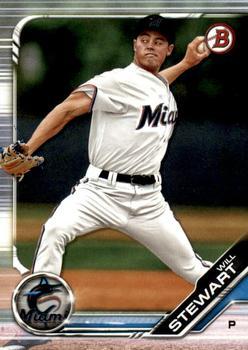 #BD-49 Will Stewart - Miami Marlins - 2019 Bowman Draft Baseball