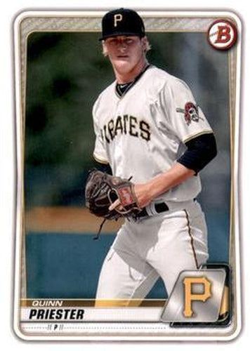 #BD-53 Quinn Priester - Pittsburgh Pirates - 2020 Bowman Draft - Chrome Baseball