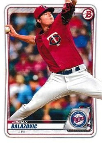 #BD-58 Jordan Balazovic - Minnesota Twins - 2020 Bowman Draft Baseball