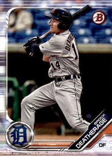 #BD-5 Brock Deatherage - Detroit Tigers - 2019 Bowman Draft Baseball