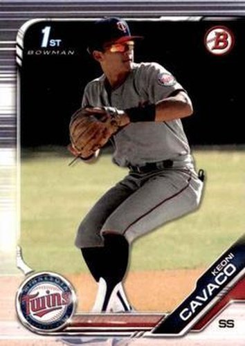 #BD-65 Keoni Cavaco - Minnesota Twins - 2019 Bowman Draft Baseball