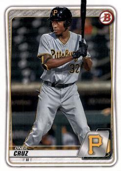 #BD-65 Oneil Cruz - Pittsburgh Pirates - 2020 Bowman Draft Baseball