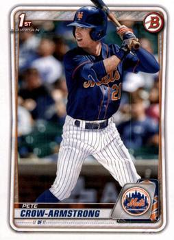 #BD-72 Pete Crow-Armstrong - New York Mets - 2020 Bowman Draft Baseball