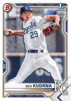 #BD-73 Ben Kudrna - Kansas City Royals - 2021 Bowman Draft Baseball