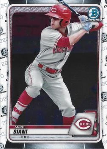 #BD-7 Mike Siani - Cincinnati Reds - 2020 Bowman Draft - Chrome Baseball