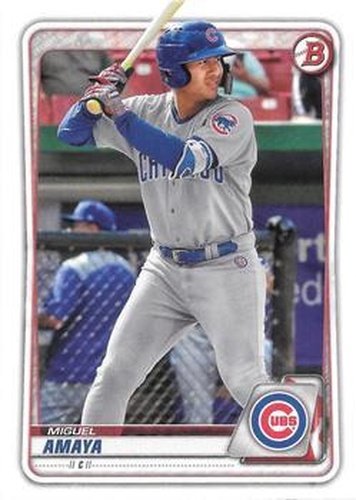 #BD-80 Miguel Amaya - Chicago Cubs - 2020 Bowman Draft Baseball