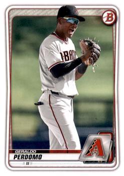 #BD-89 Geraldo Perdomo - Arizona Diamondbacks - 2020 Bowman Draft Baseball